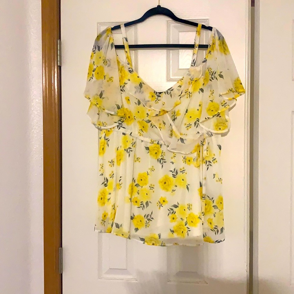 Torrid Fluttersleeve Top